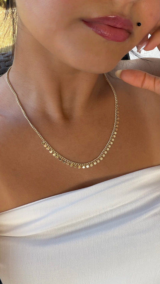 Vip 14K Pullu Kolye