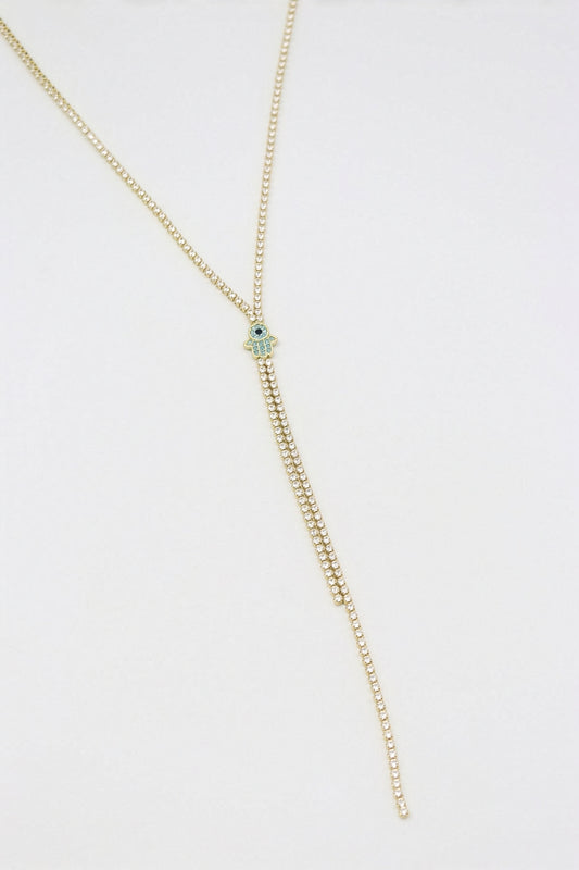 Vıp Y Kolye 14 K-17633