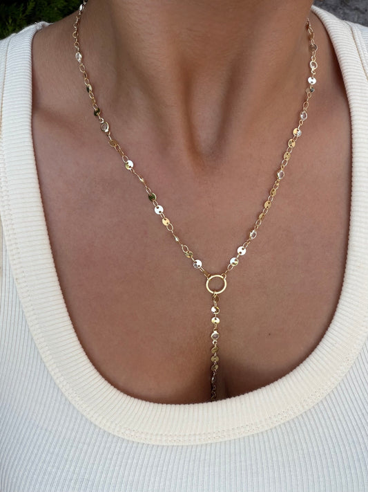 Vip 14K Y kolye
