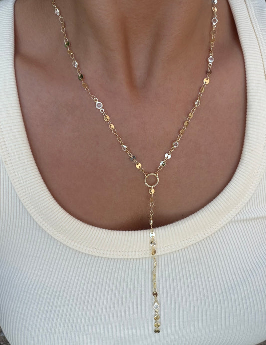 Vip 14K Y kolye