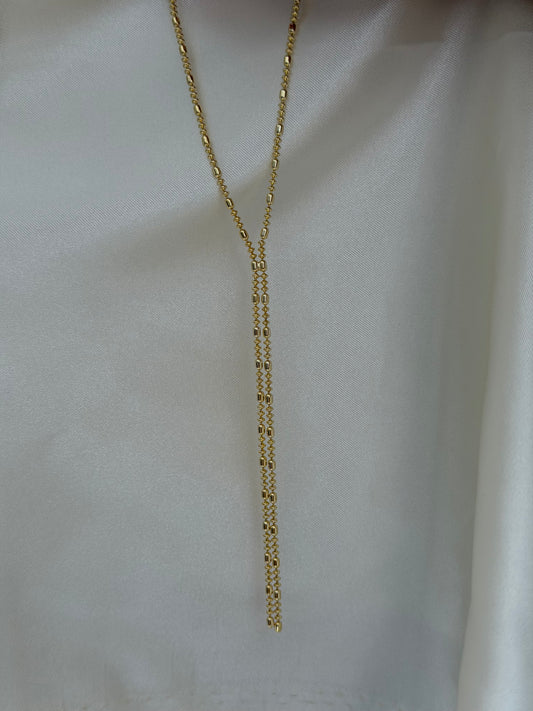 Vip 14K Y Choker Kolye